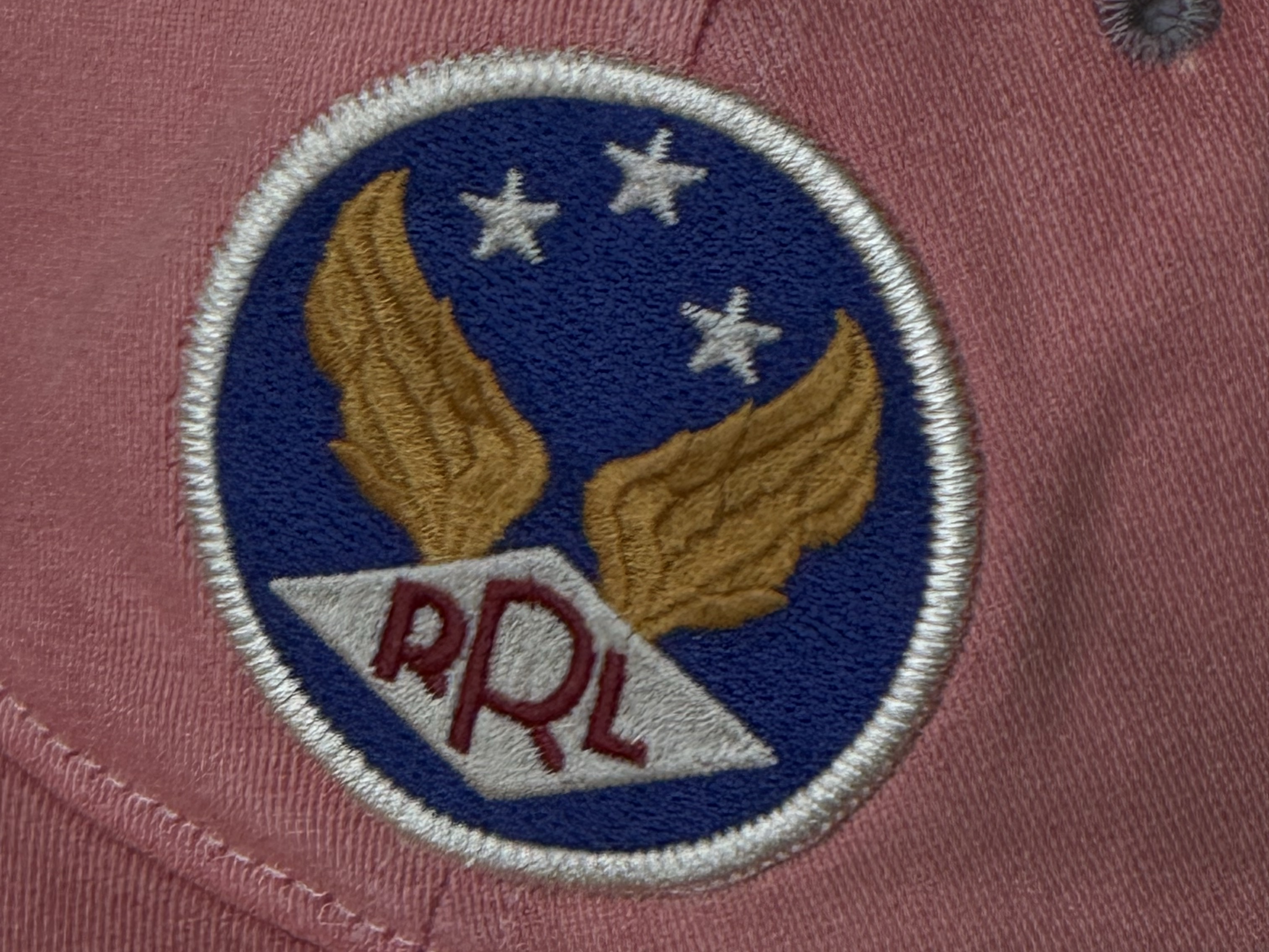Double RL Garment Dyeing Twill Ball Cap Red, Double RL Garment Dyeing Twill Ball Cap Black 착용 스타일 - 2
