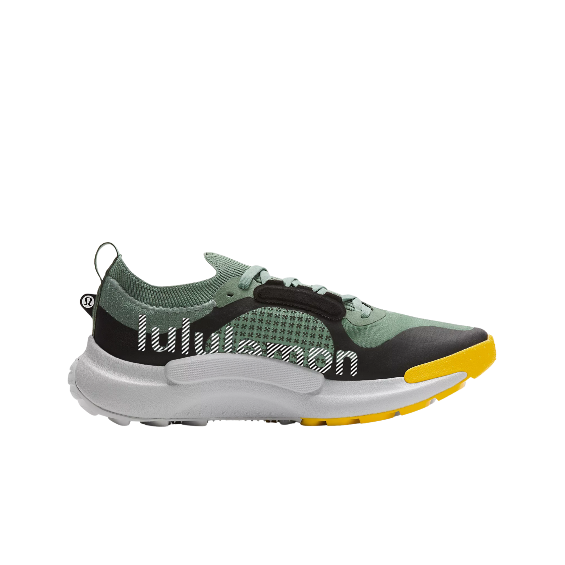 룰루레몬 와일드필 트레일 러닝 슈즈 그레이 유칼립투스 실버 드롭(Lululemon Wildfeel Trail Running Shoes Grey Eucalyptus Silver Drop)