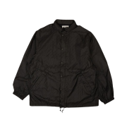 Balenciaga AllOver Logo Rain Jacket Black