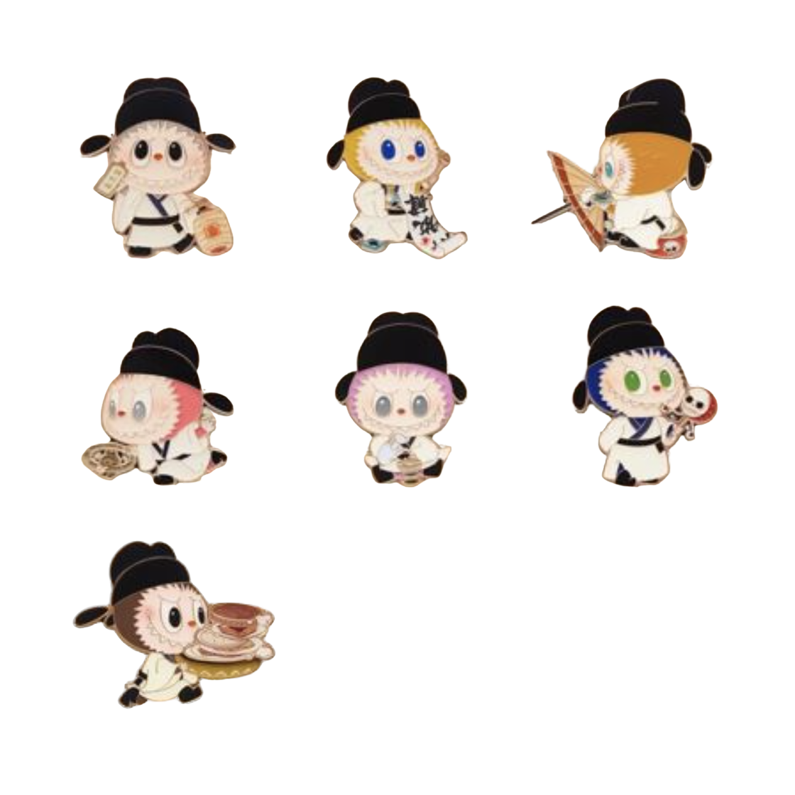 팝마트 라부부 더 몬스터즈 함께 놀자 시리즈 뱃지 (6개입)(Pop Mart Labubu The Monsters Let's Have Fun Together Series Badge (6 Blind Box)) - 2