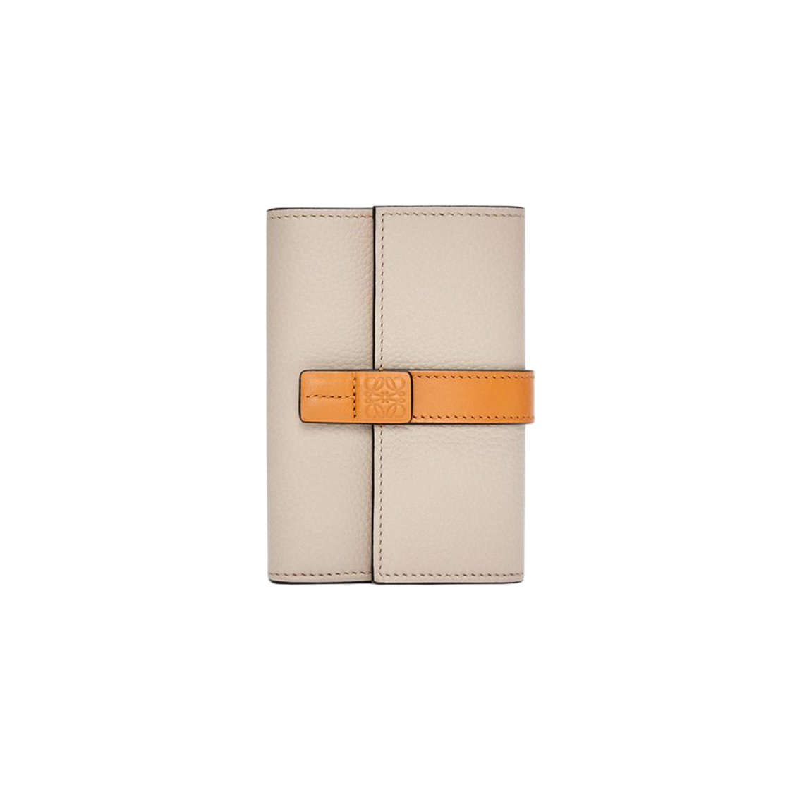 로에베 소프트 그레인드 카프스킨 스몰 버티컬 월렛 라이트 오트 허니(Loewe Small Vertical Wallet in Soft Grained Calfskin Light Oat Honey)