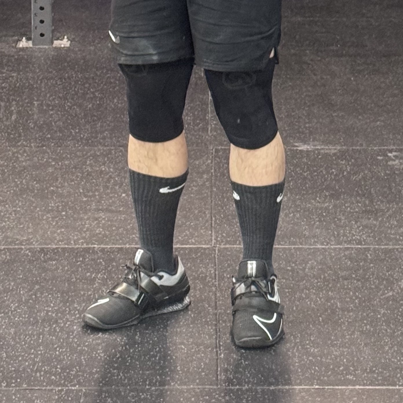 Nike Romaleos 4 Black White 착용 스타일
