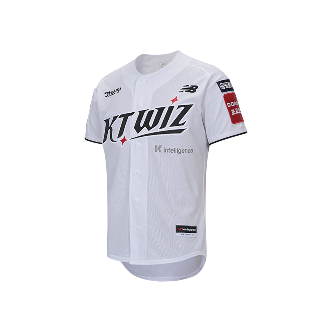 KT 위즈 2025 어센틱 홈 유니폼 화이트 (논 마킹 버전)(KT Wiz 2025 Authentic Home Uniform White (Non Marking Ver.))