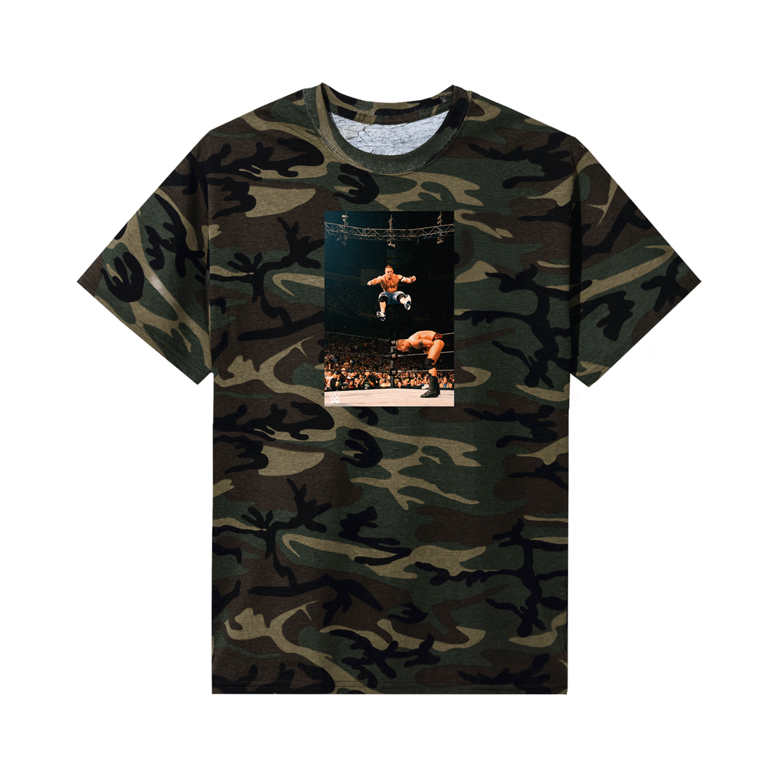 TI25B0302001 ASSC x WWE You Can't See Me Tee Camo - #2