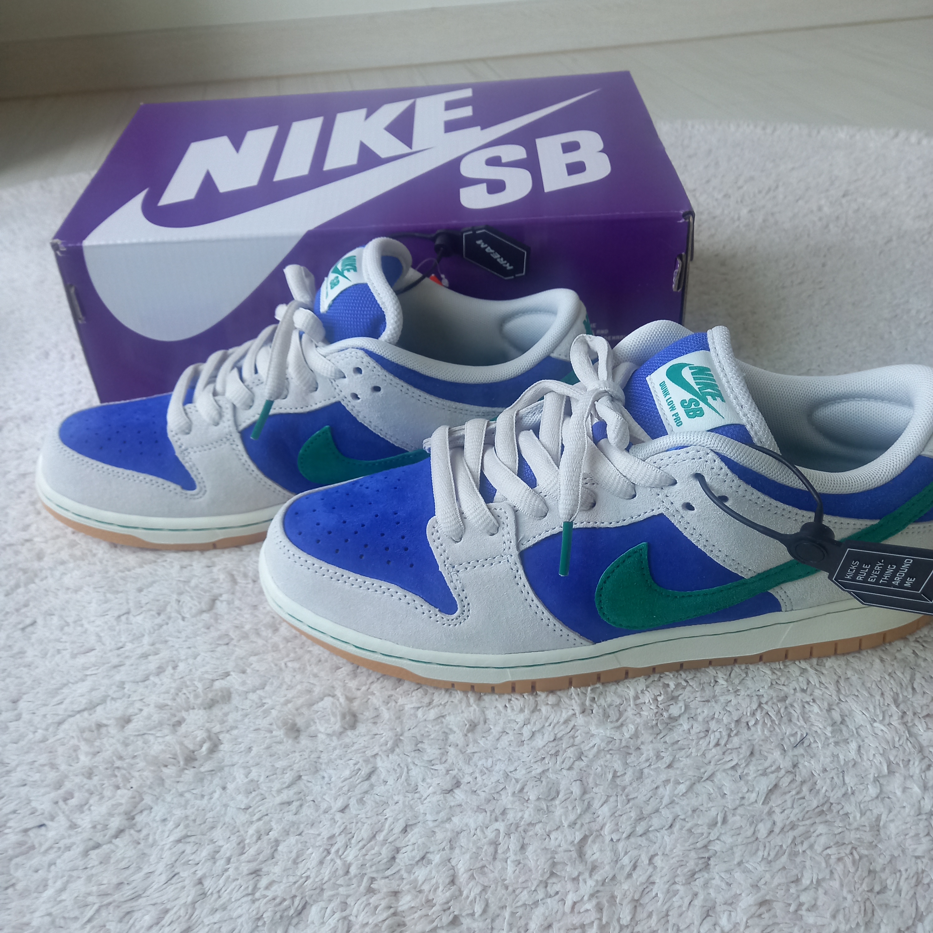 Asics Gel-1130 White Shark Skin, New Balance x Aime Leon Dore 860v2 Blue 착용 스타일 - 6