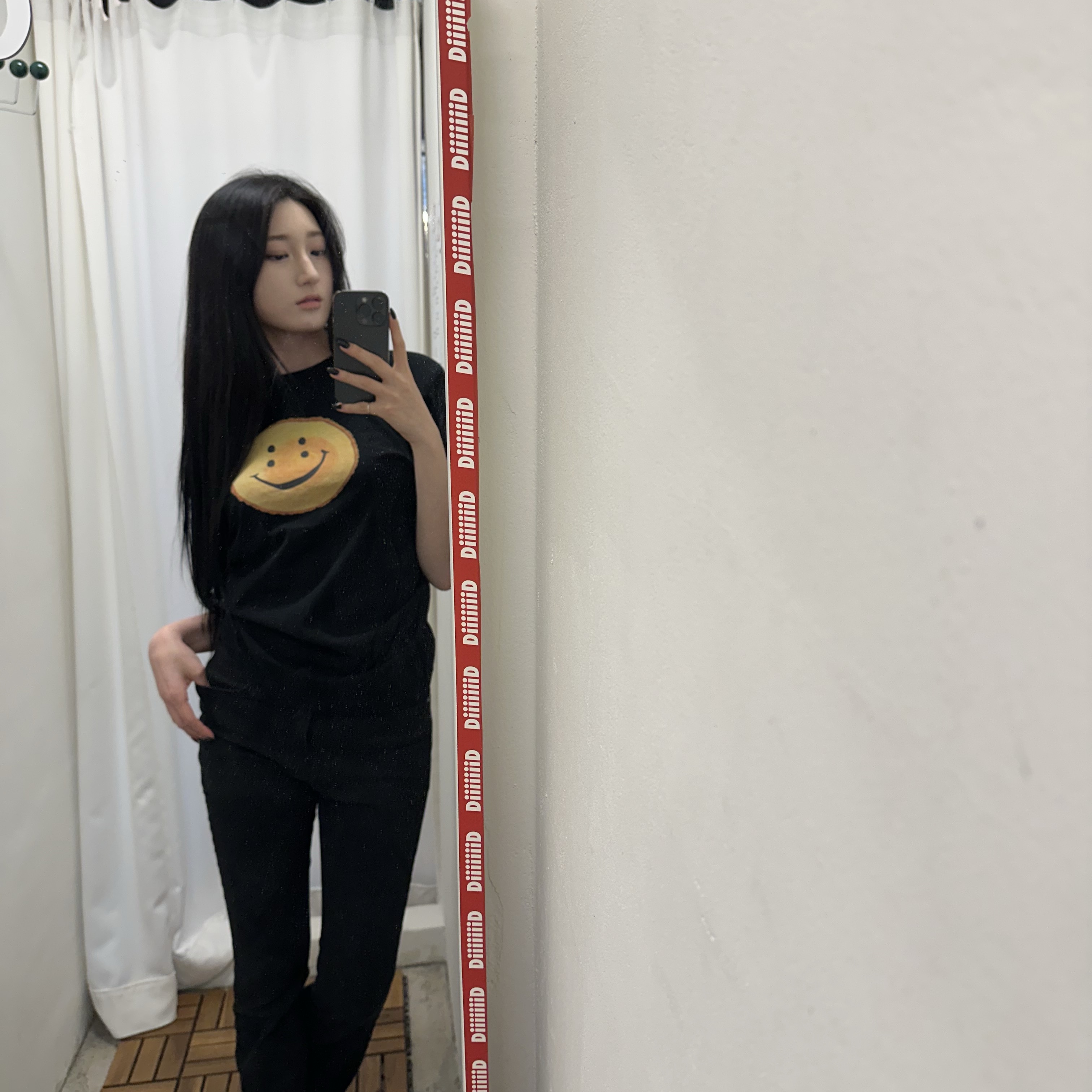 Kapital 20 Crew T-Shirt Black, Kapital 20 Crew T-Shirt White 착용 스타일 - 2