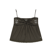 COYSEIO Solar Stitch Sleeveless Brown