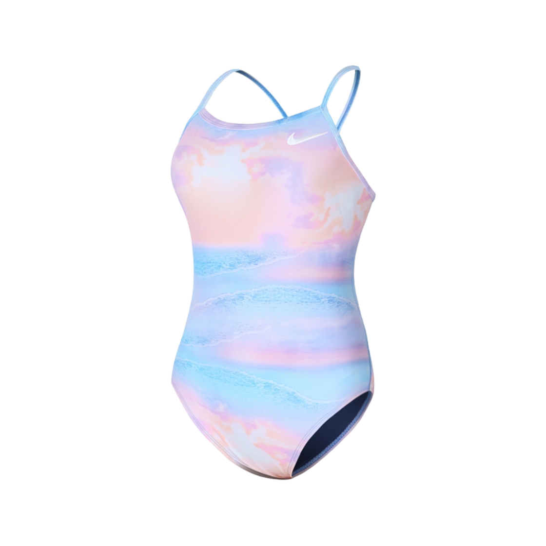 (W) 나이키 스윔 비포 선라이즈 레이서백 로우 레그 컷 코스믹 푸시아((W) Nike Swim Before Sunrise Racerback Low Leg Cut Cosmic Fuchsia)