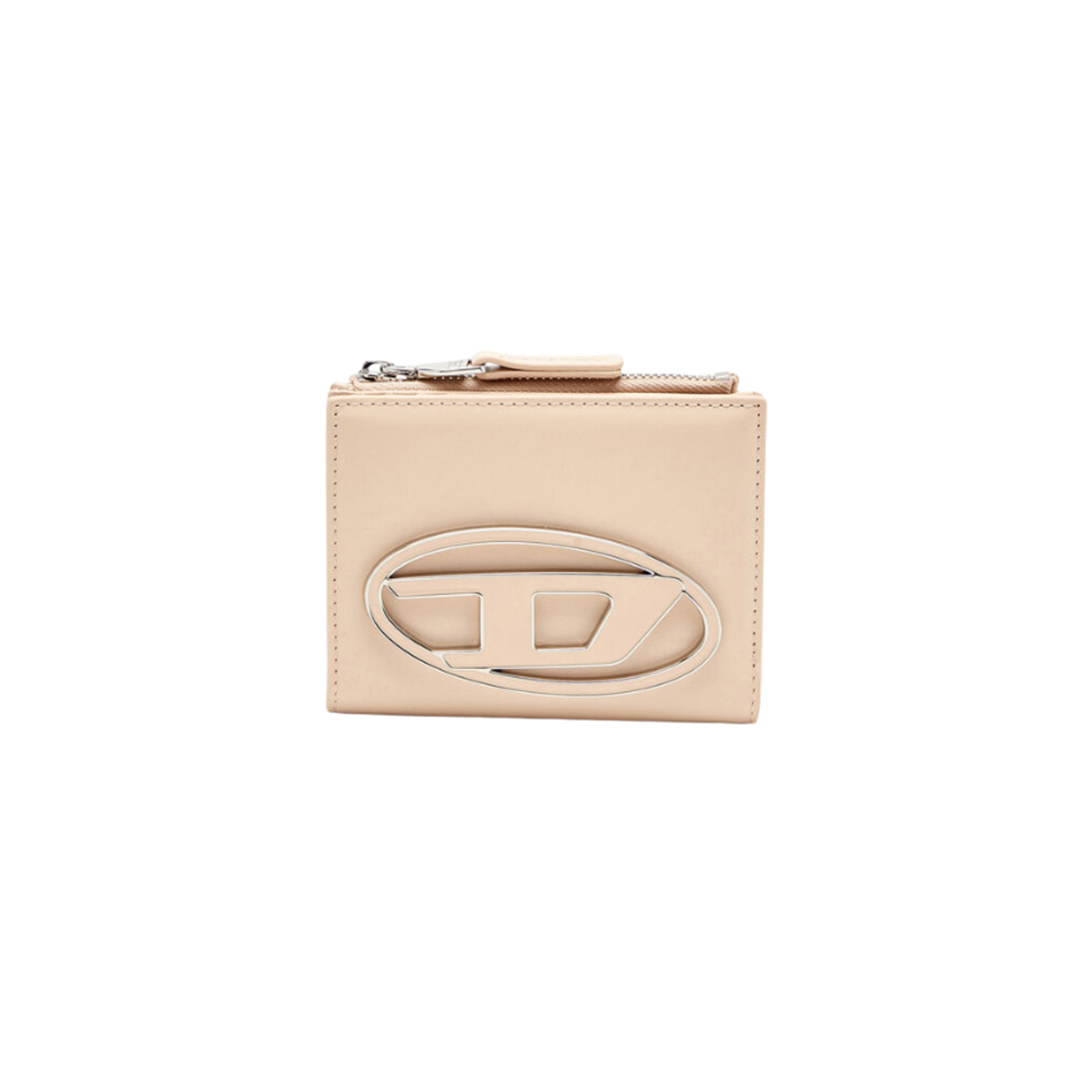 X09888PR818-T2084 Diesel 1DR Bi-Fold Zip II Wallet Beige