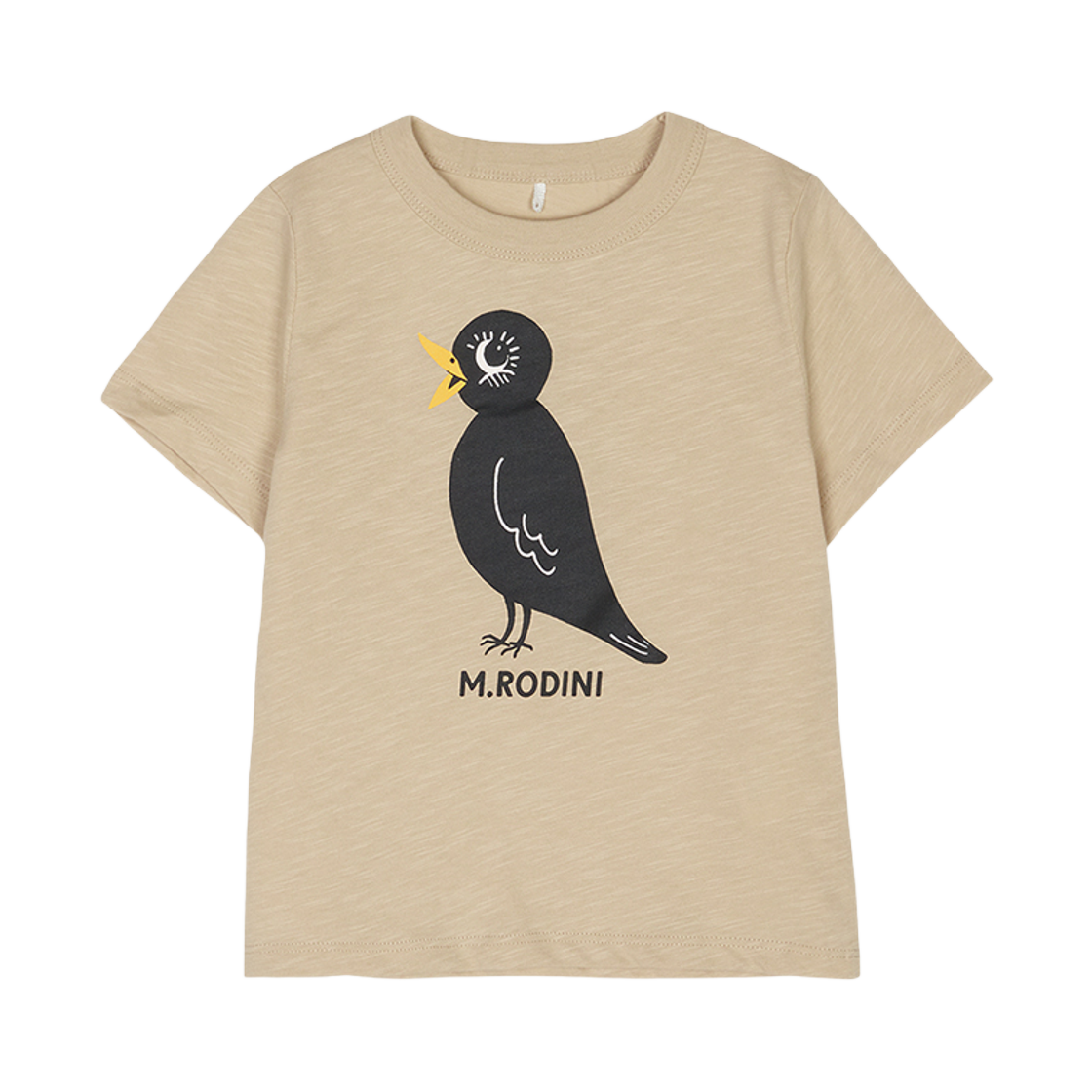 2562013713 (Kids) Mini Rodini Short Sleeve T-Shirt Beige