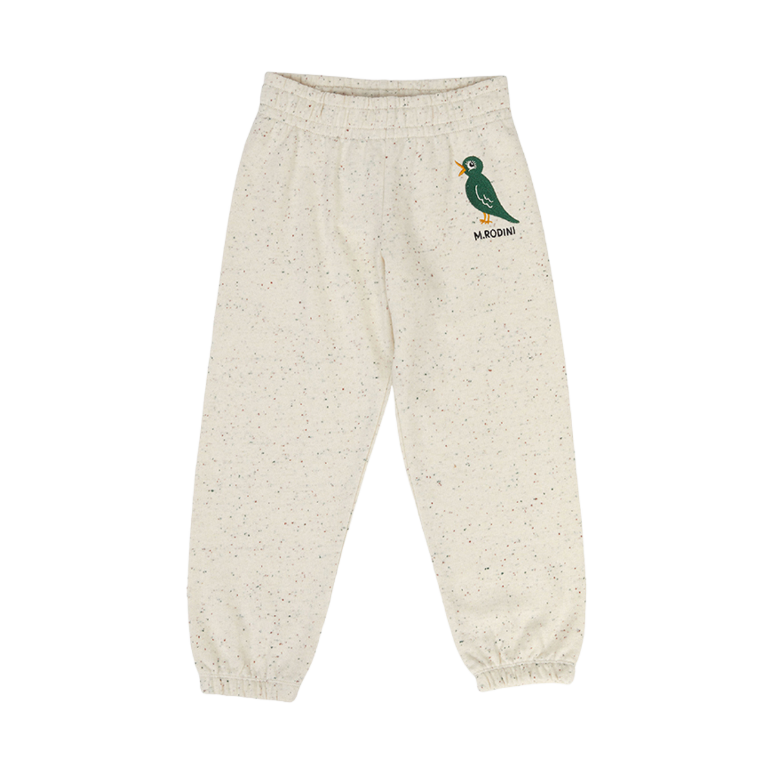 (키즈) 미니 로디니 스웨트팬츠 화이트((Kids) Mini Rodini Sweat Pants White)