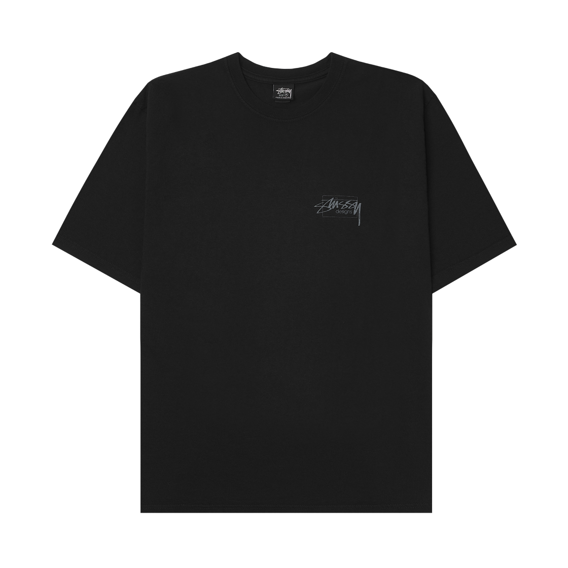 스투시 모던 에이지 피그먼트 다이드 티셔츠 블랙(Stussy Modern Age Pigment Dyed T-Shirt Black) - 2