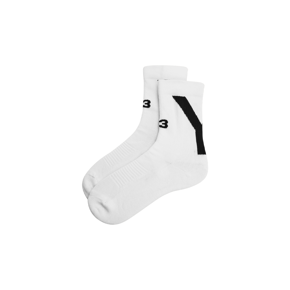 HZ4268 Y-3 Hi Socks White