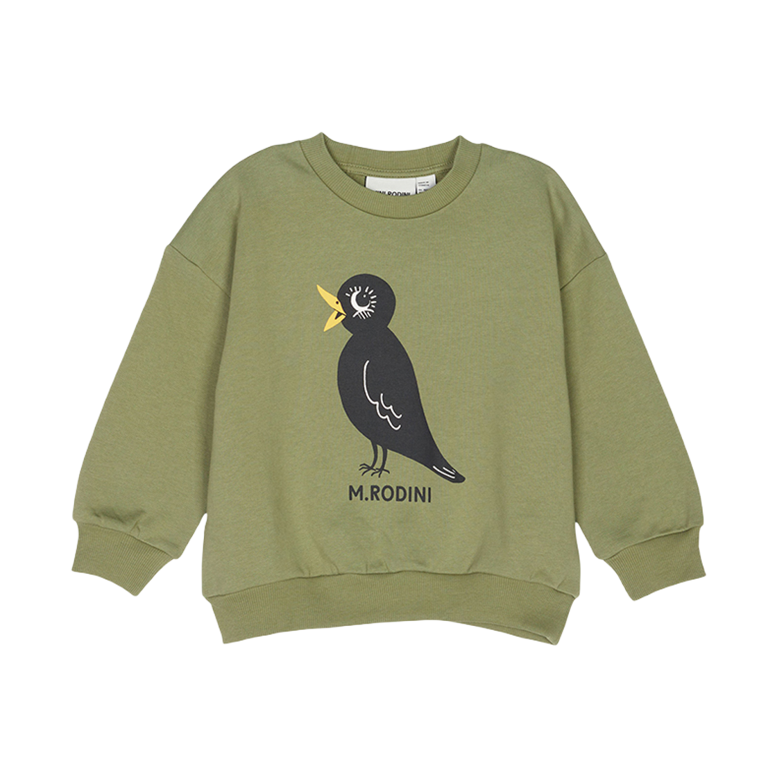 (키즈) 미니 로디니 스웨트셔츠 그린((Kids) Mini Rodini Sweatshirt Green)