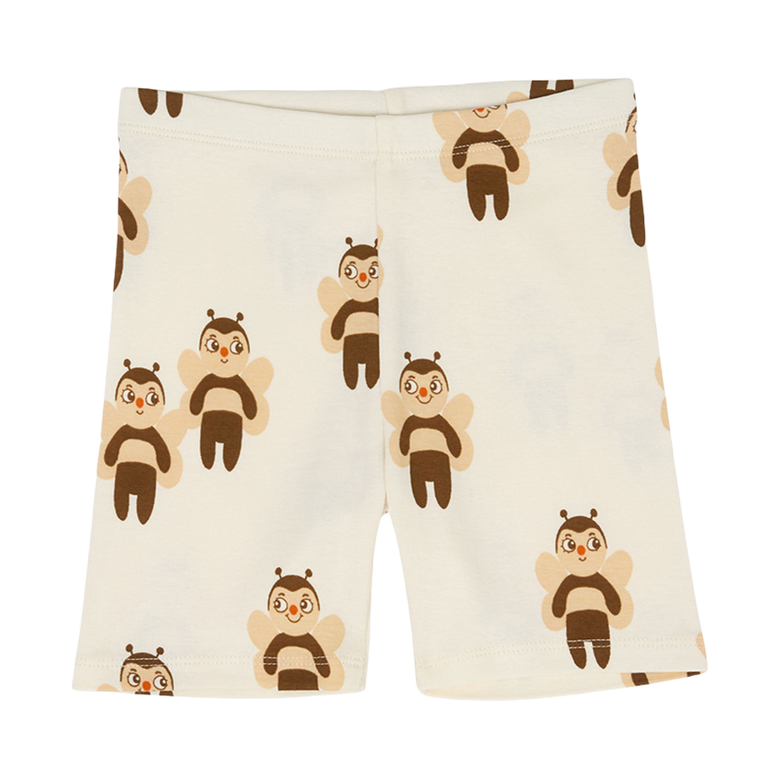 (키즈) 미니 로디니 숏 팬츠 아이보리((Kids) Mini Rodini Short Pants Ivory)