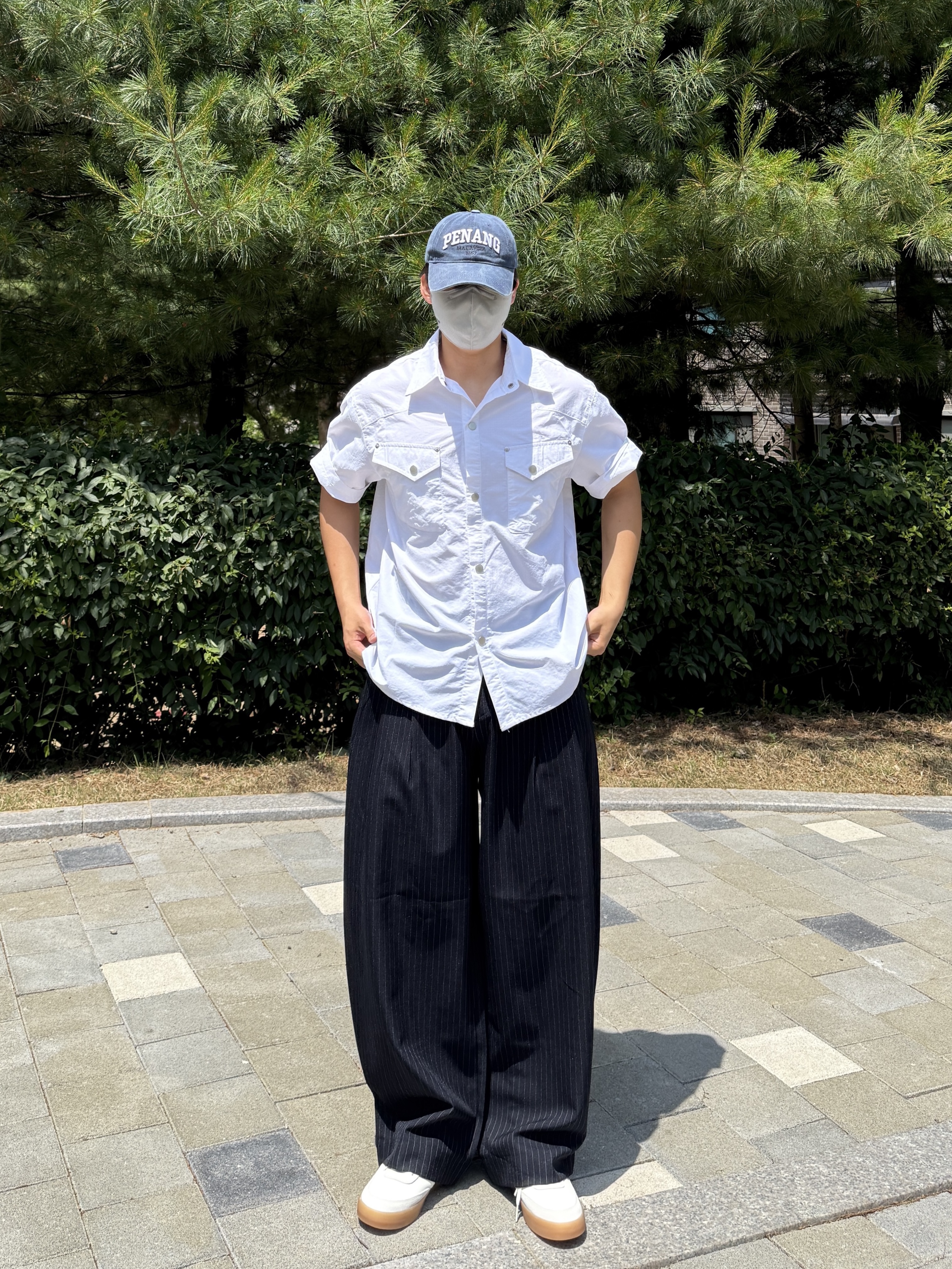 Nike x J.Crew Killshot 2 Sail Midnight Navy 착용 스타일 - 1