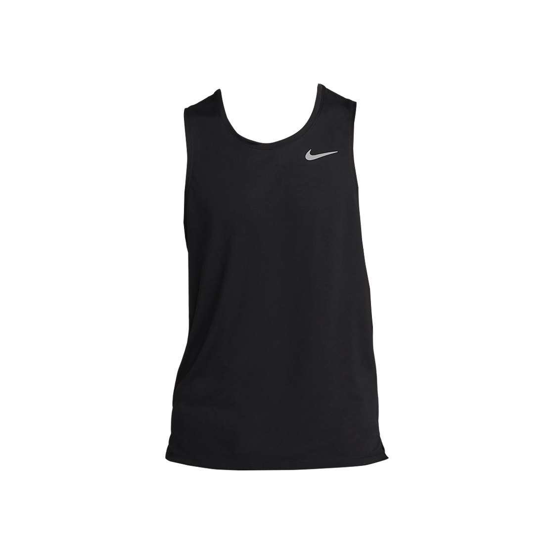 나이키 드라이핏 마일러 러닝 탱크 블랙 - 아시아(Nike Dri-Fit Miler Running Tank Black - Asia)