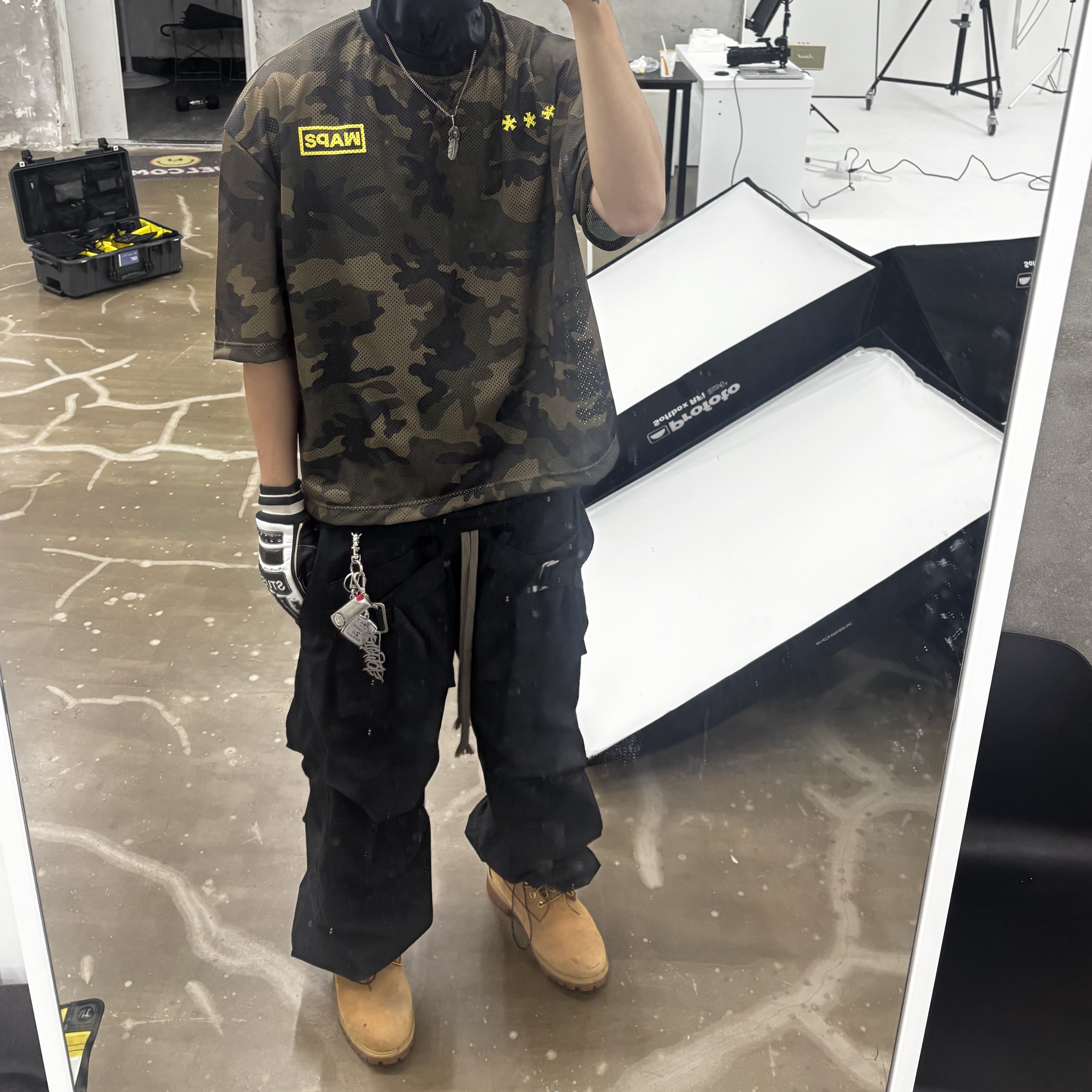 Timberland Premium 6 inch Waterproof Boot Wheat Nubuck - Wide, Wapworks Wide Safety Cargo Pants Black 착용 스타일 - 2