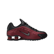 (W) Nike Shox R4 Black Team Red