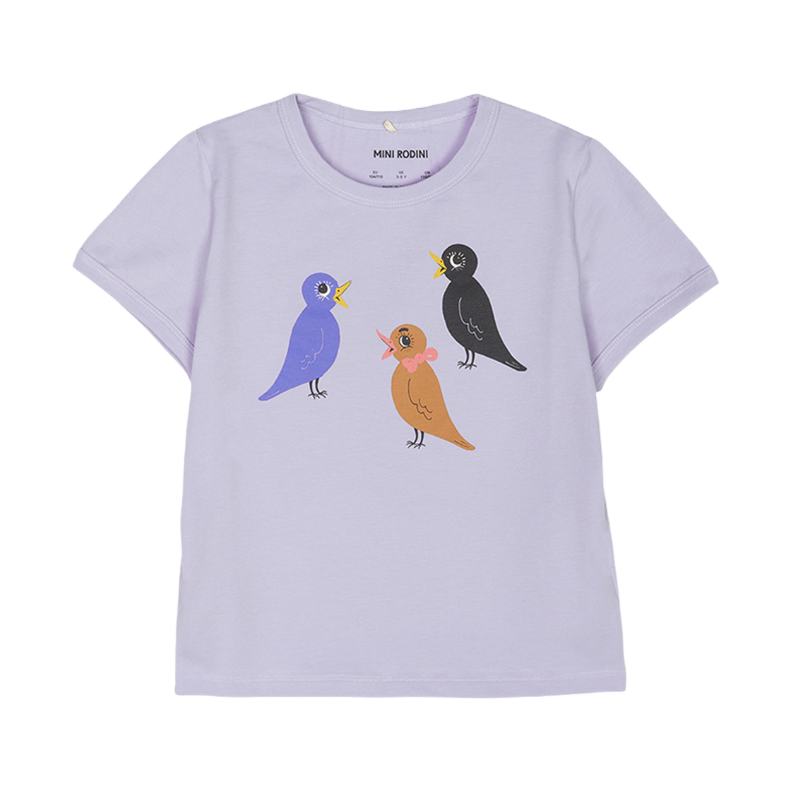 2562013845 (Kids) Mini Rodini Short Sleeve T-Shirt Purple
