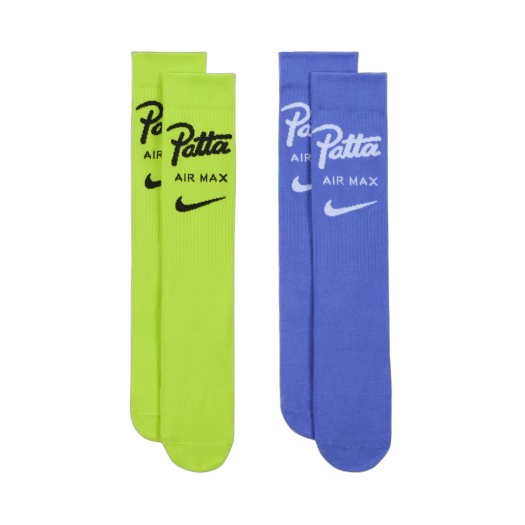 Nike x Patta Everyday Essentials Crew Socks Multicolor (2 Pack/Korean Ver.)