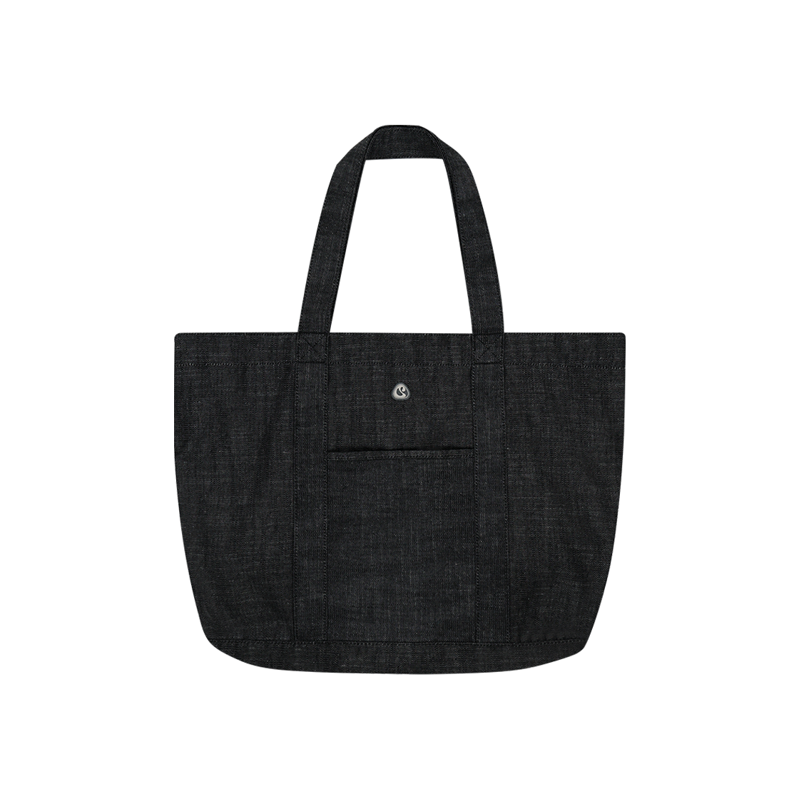 SU2502BG81 COYSEIO Reversible Check Denim Bag Black