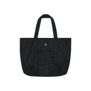 COYSEIO Reversible Check Denim Bag Black