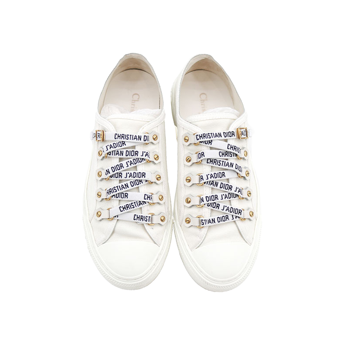 ITGAH8UPB95D [B등급] Dior Vintage Walk'N'Dior Sneakers Canvas - 대표 이미지 #1