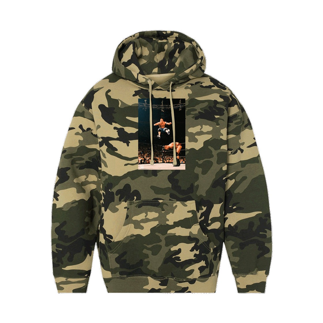 TI25B0502071 ASSC x WWE You Can't See Me Hoodie Camo - 대표 이미지 #1