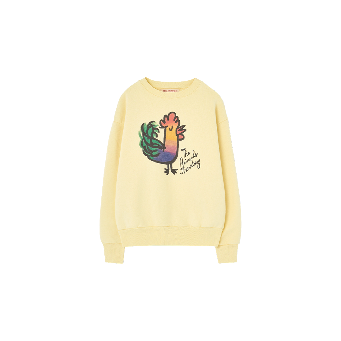 (키즈) 타오 베어 스웨트셔츠 라이트 옐로우((Kids) TAO Bear Sweatshirt Light Yellow)