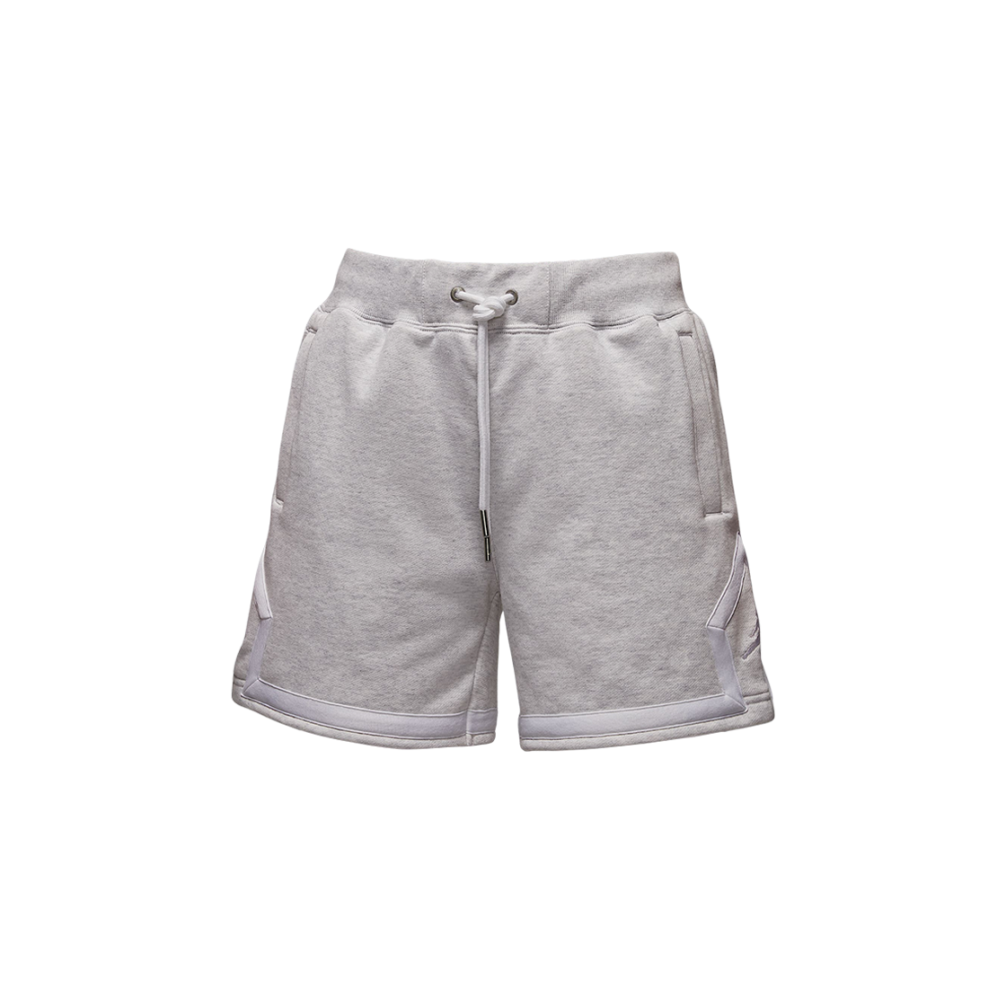 HJ1339-051 (W) Jordan Flight Fleece French Terry Diamond Shorts Birch Heather (HJ1339-051)