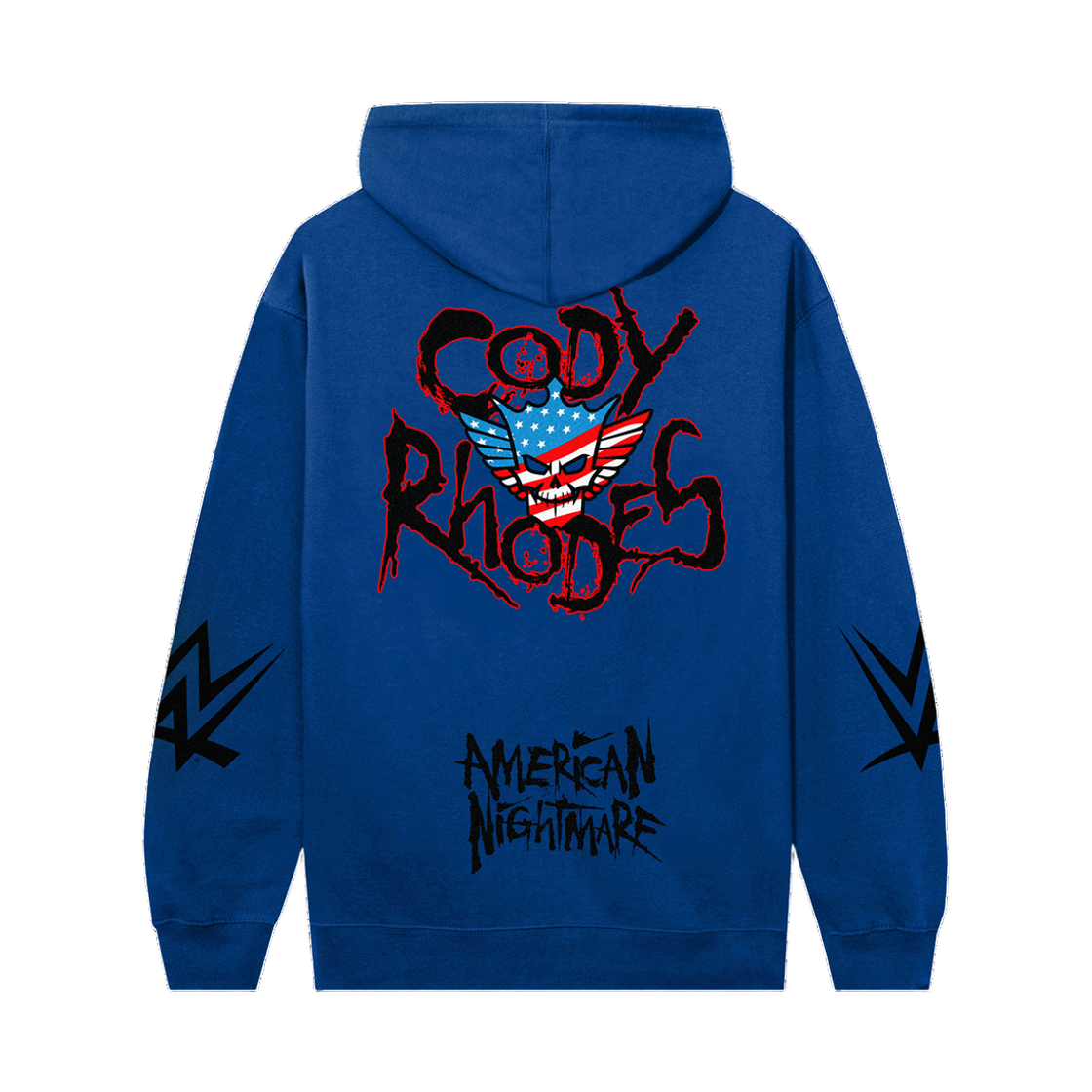 TI25B0502031 ASSC x WWE American Nightmare Hoodie Royal - 대표 이미지 #1