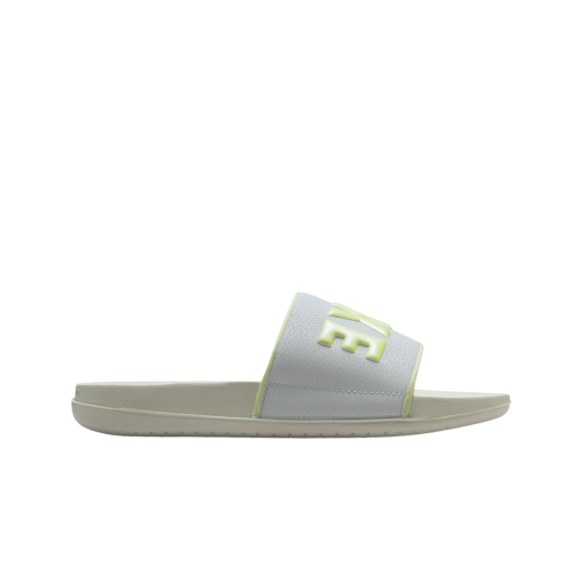 (W) Nike Offcourt Slide Silver Barely Bolt