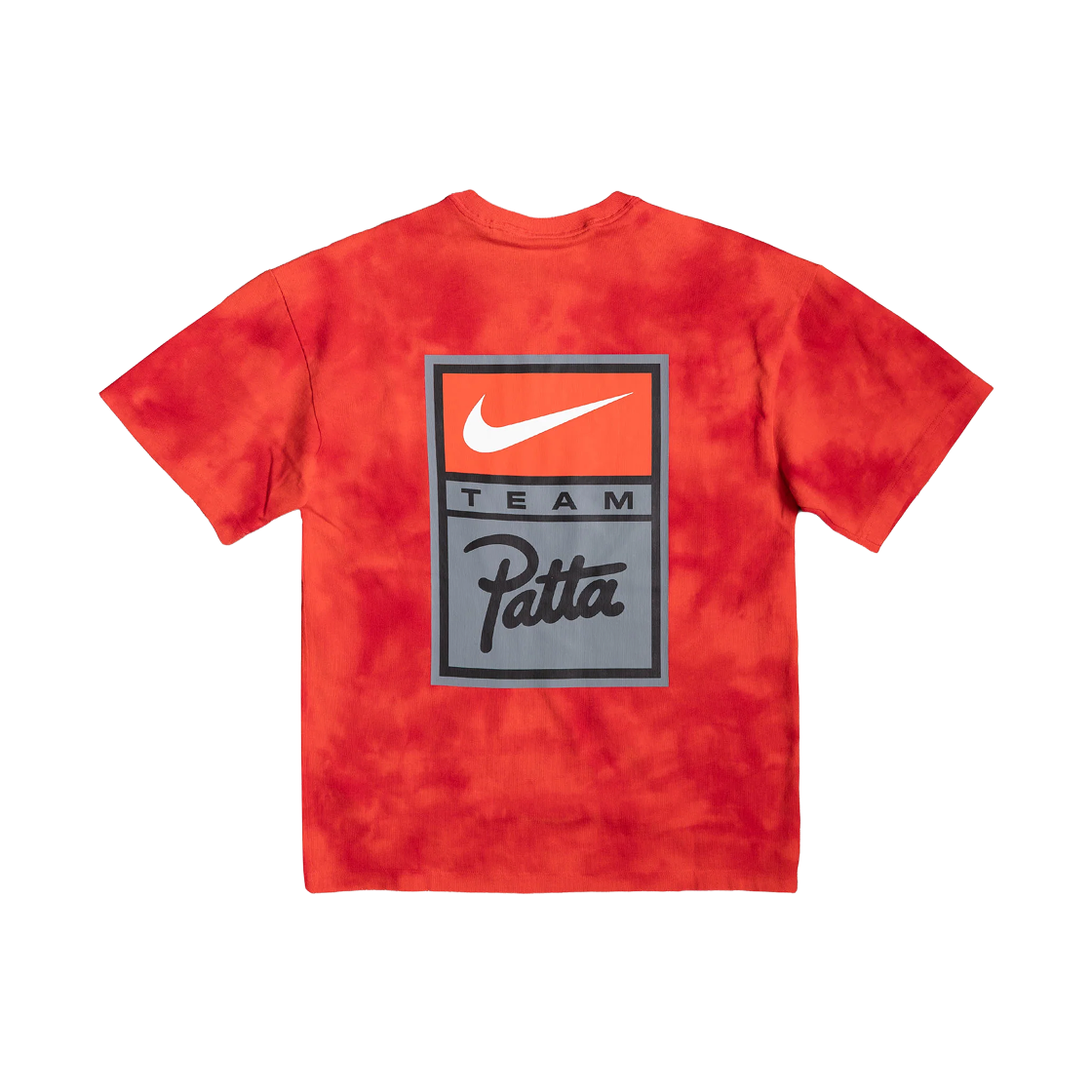 나이키 x 파타 티셔츠 러쉬 레드 (HQ3907-612)(Nike x Patta T-Shirt Rush Red (HQ3907-612))