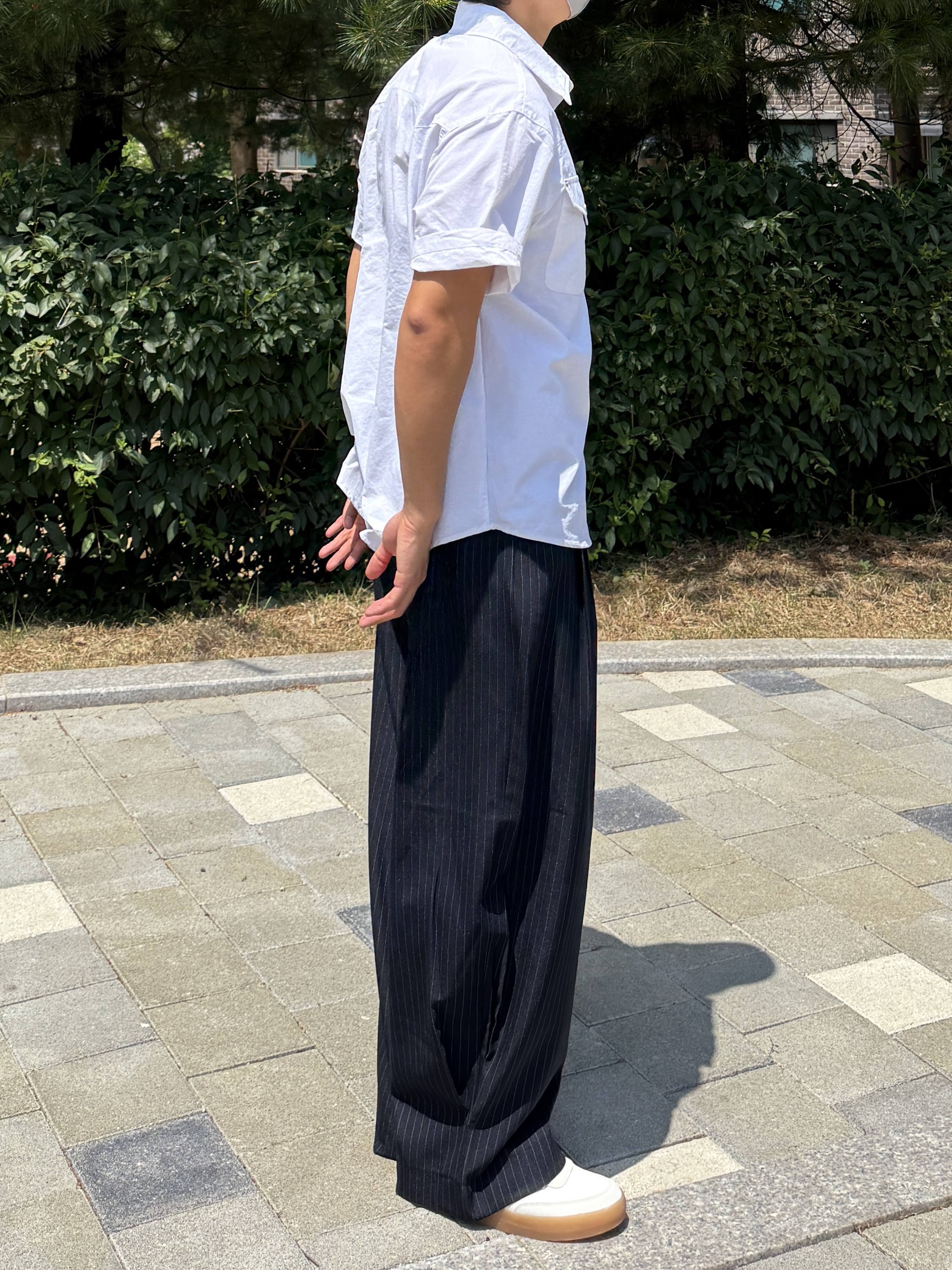 Nike x J.Crew Killshot 2 Sail Midnight Navy 착용 스타일 - 3