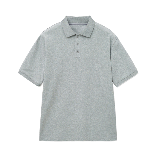 TNTS5E218G2 TNGT Sorona Polo Shirts Gray