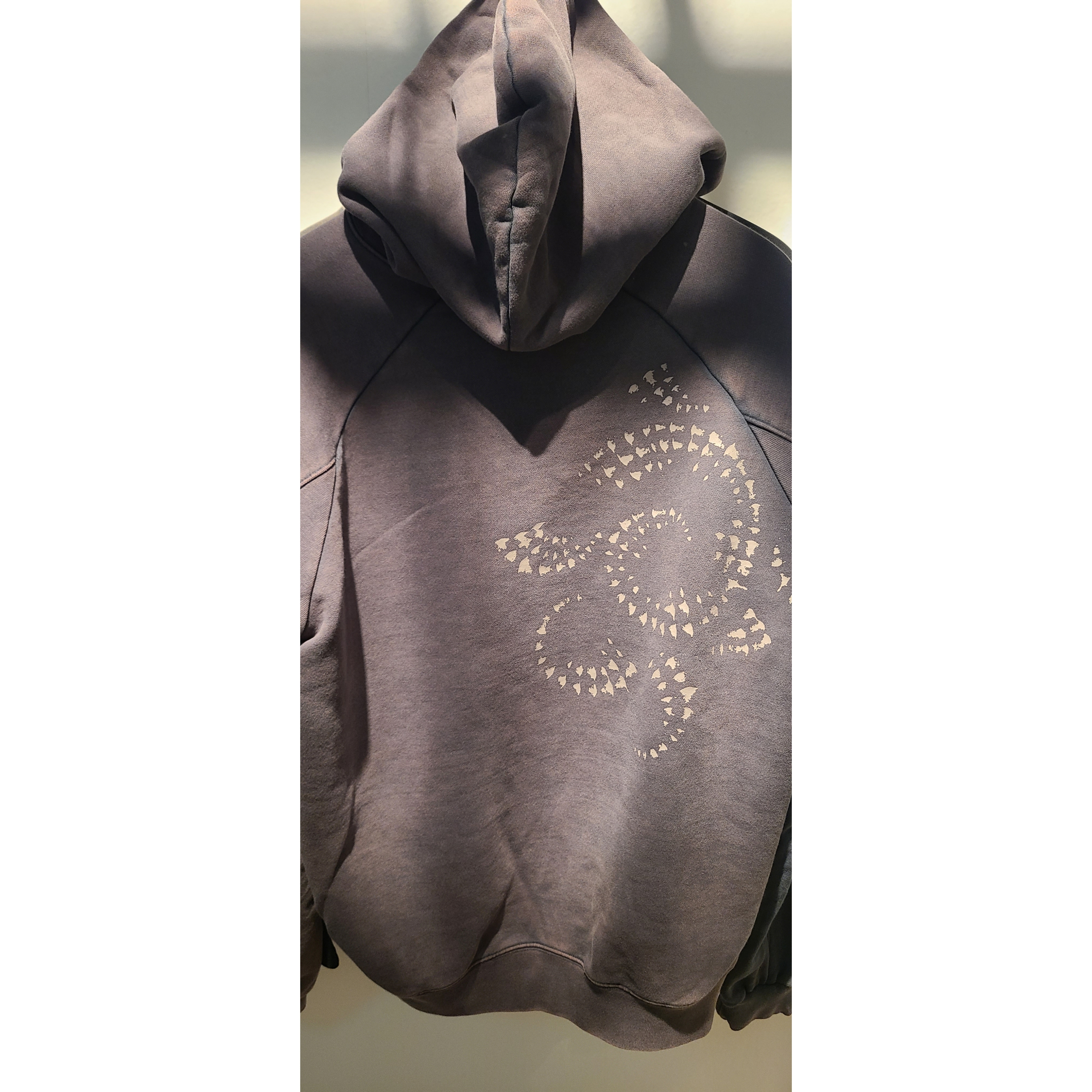 Ignota Core:11 Washed Hoodie Smoky Purple 착용 스타일 - 1
