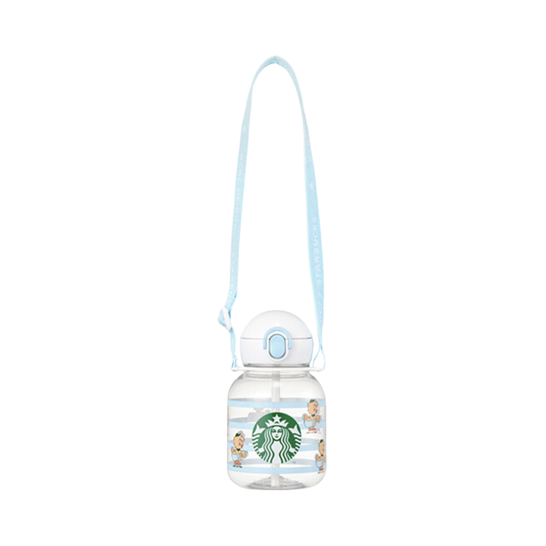 스타벅스 x 베베드피노 브루니 콜드컵 스카이 458ml(Starbucks x Bebe De Pino Bronny Cold Cup Sky 458ml)