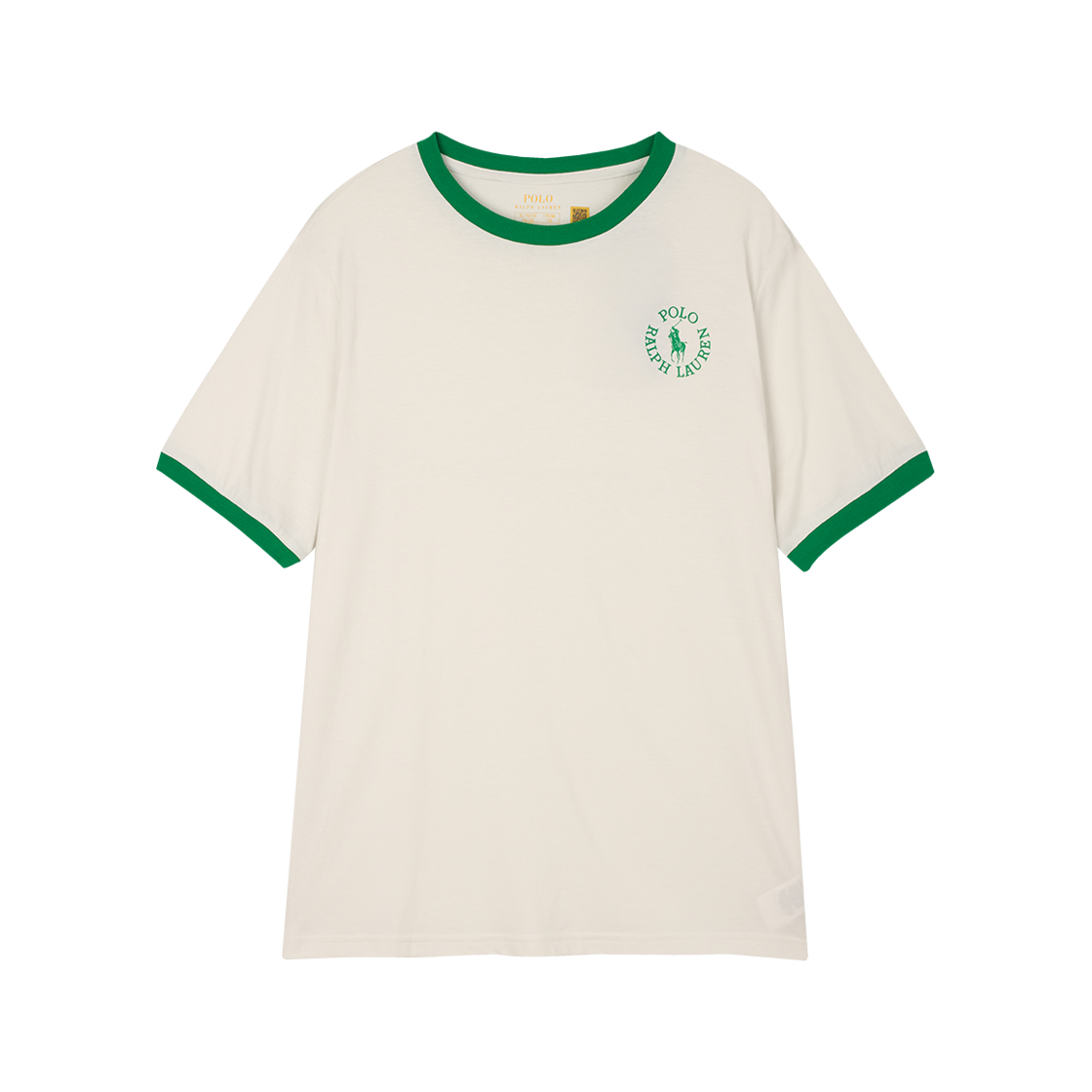 KM5CTSSRL56WT [10%적립] Polo Ralph Lauren Children Logo Cotton Jersey Ringer Tee Nevis - 25FW