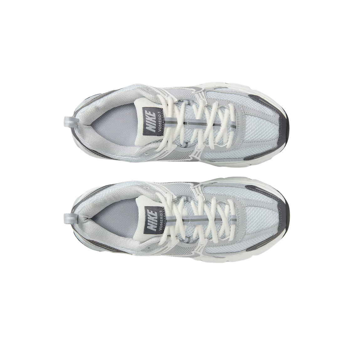 (GS) 나이키 줌 보메로 5 퓨어 플래티넘 서밋 화이트((GS) Nike Zoom Vomero 5 Pure Platinum Summit White) - 2