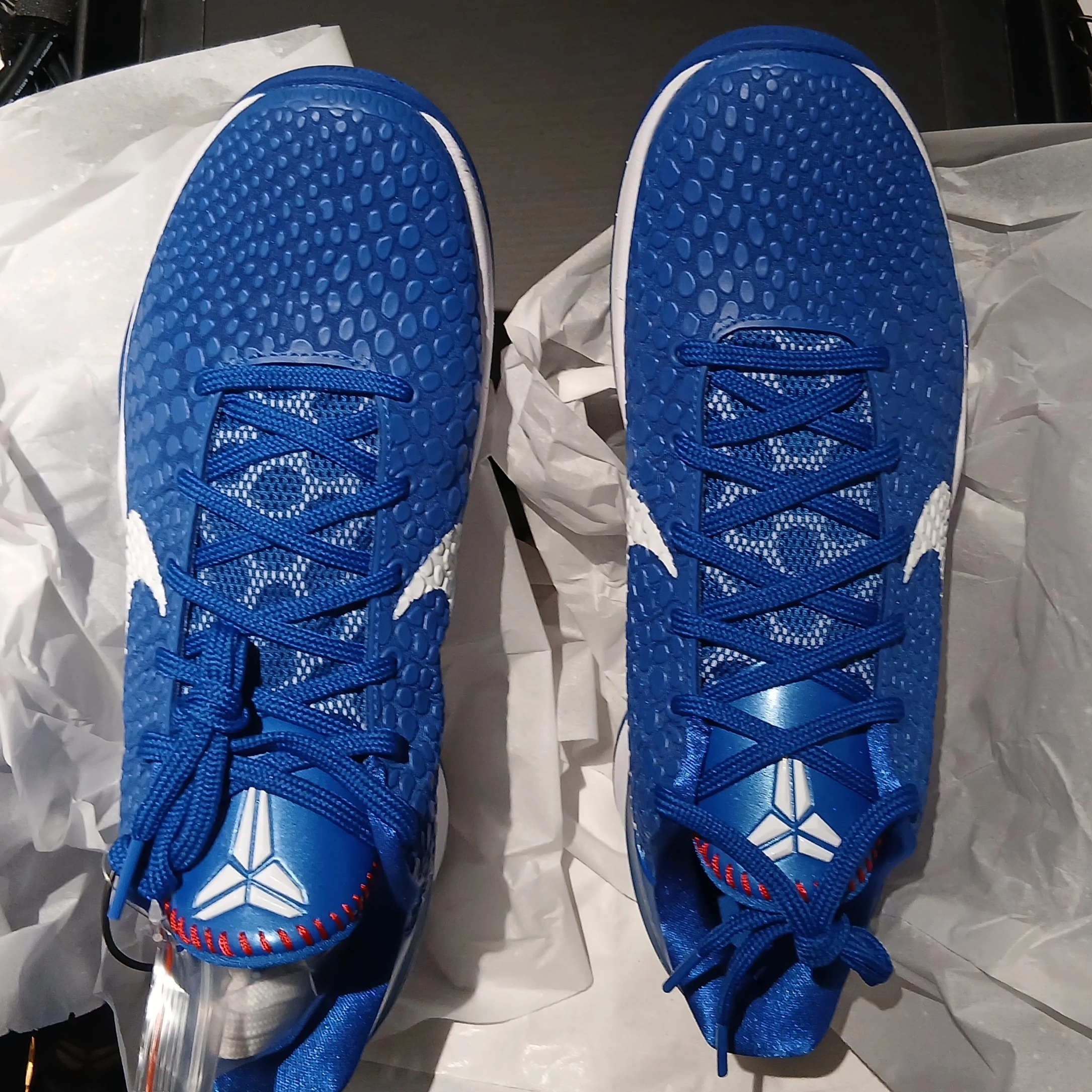 Nike Kobe 6 Protro Game Royal White 착용 스타일