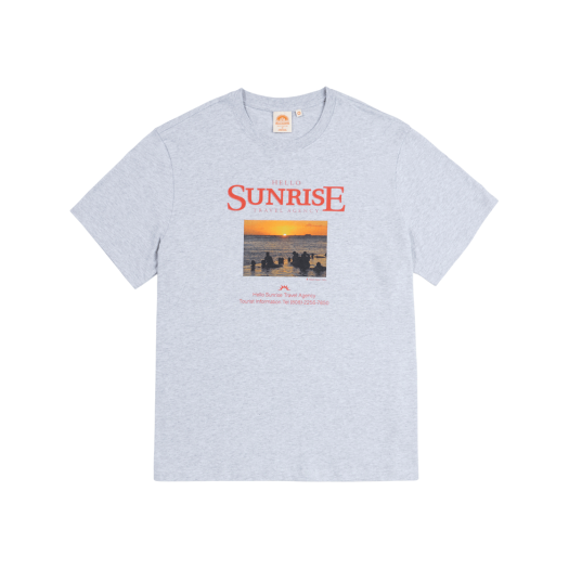 【HELLO SUNRISE】 HS Travelling Horse Tee /追跡付 헬로선라이즈 트래블링 홀스 티_페일 그린 | Hello Sunrise | KREAM