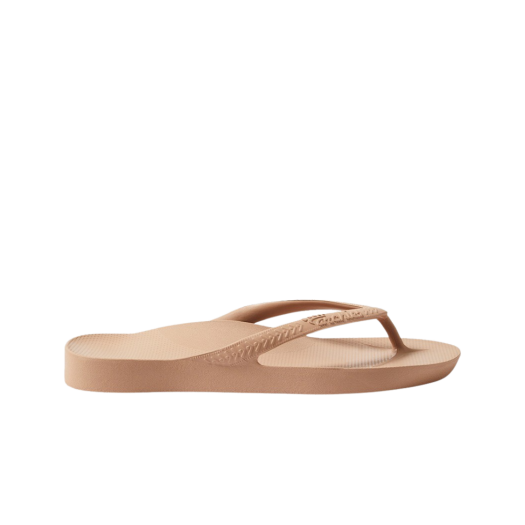 FlipFlops_Tan ARCHIES Arch Support Flip Flops Tan