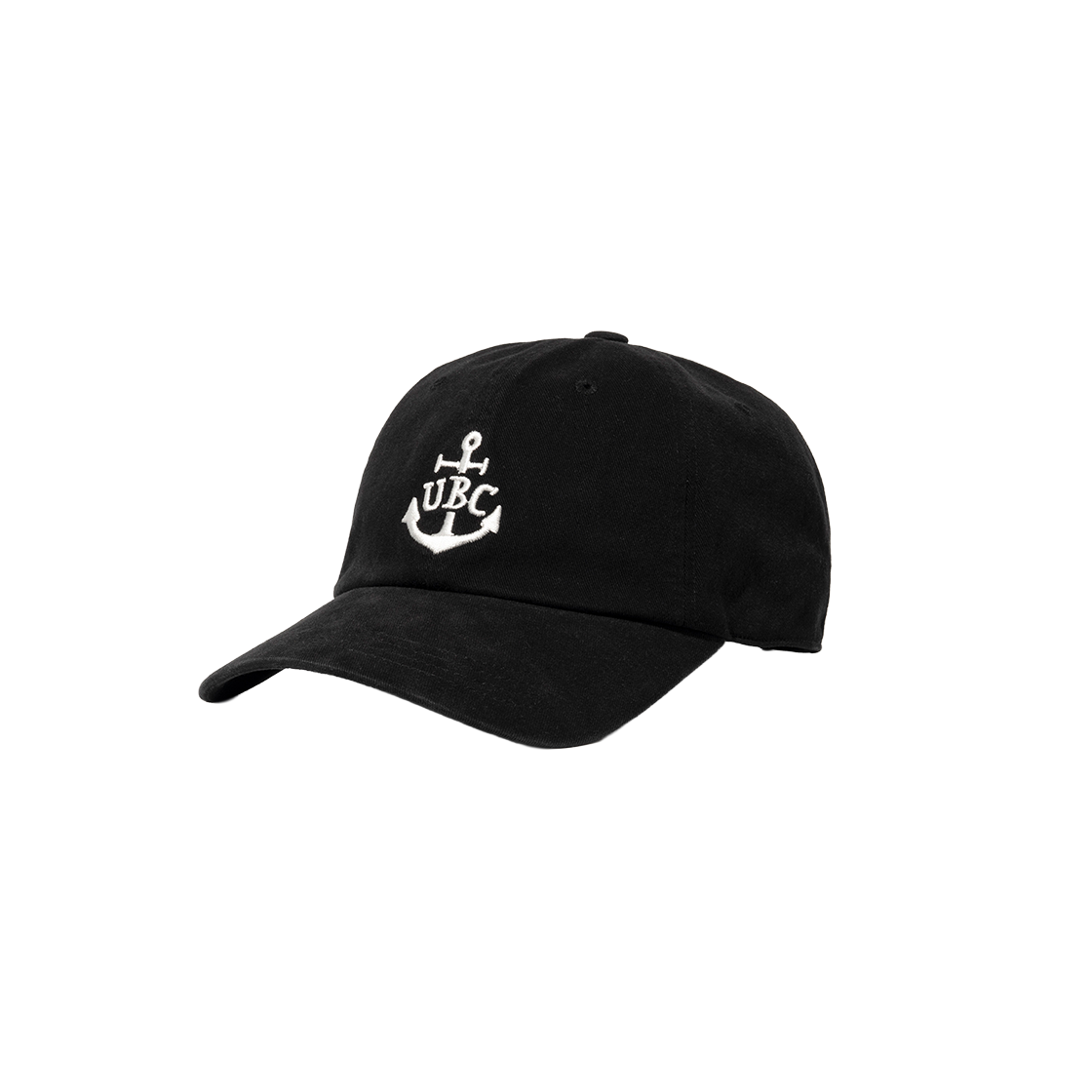 UB2578HT050MBB Uniform Bridge Anchor Pigment Ball Cap Black