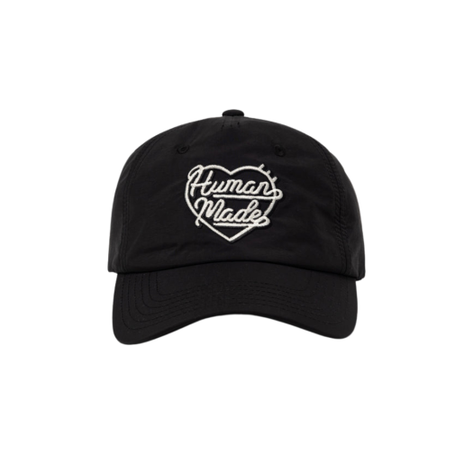 HM29GD047 Human Made 5 Panel Nylon Cap Black