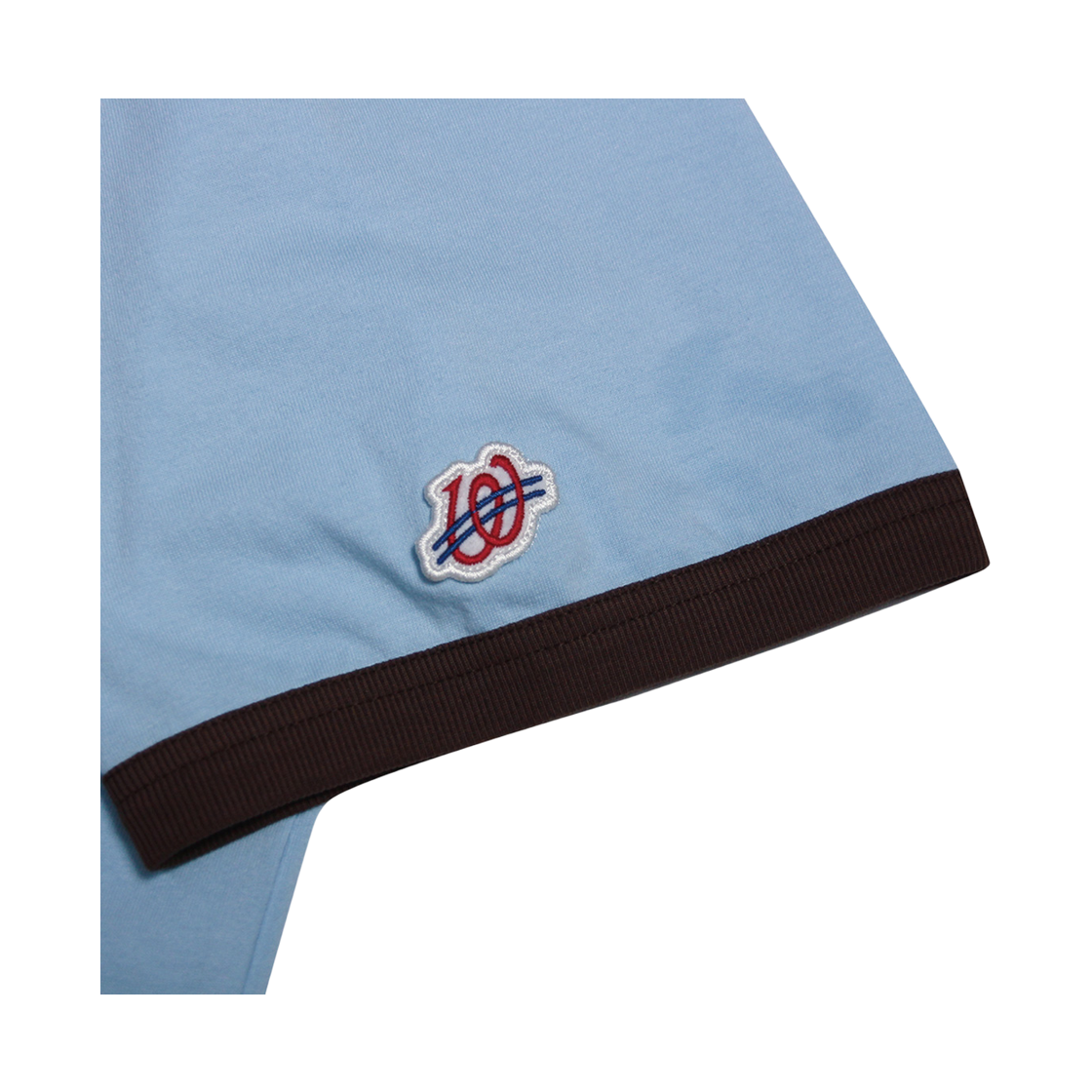 위얼드월드 러브 링거 티셔츠(Weird World LOVE Ringer T-shirt Sky Blue) - 4