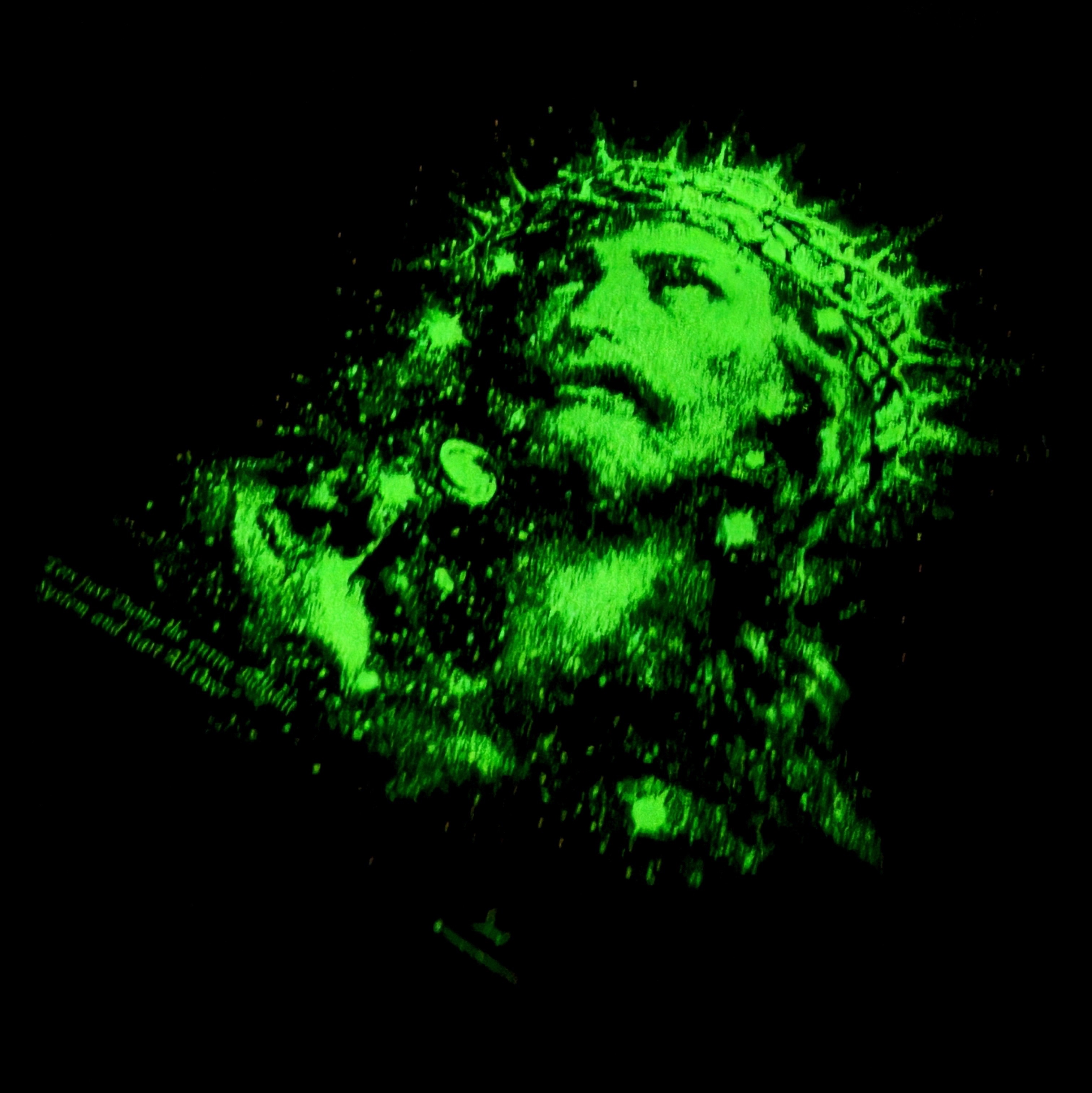 Saint Mxxxxxx Jesus S/S T-Shirt Black - 25SS 착용 스타일 - 2