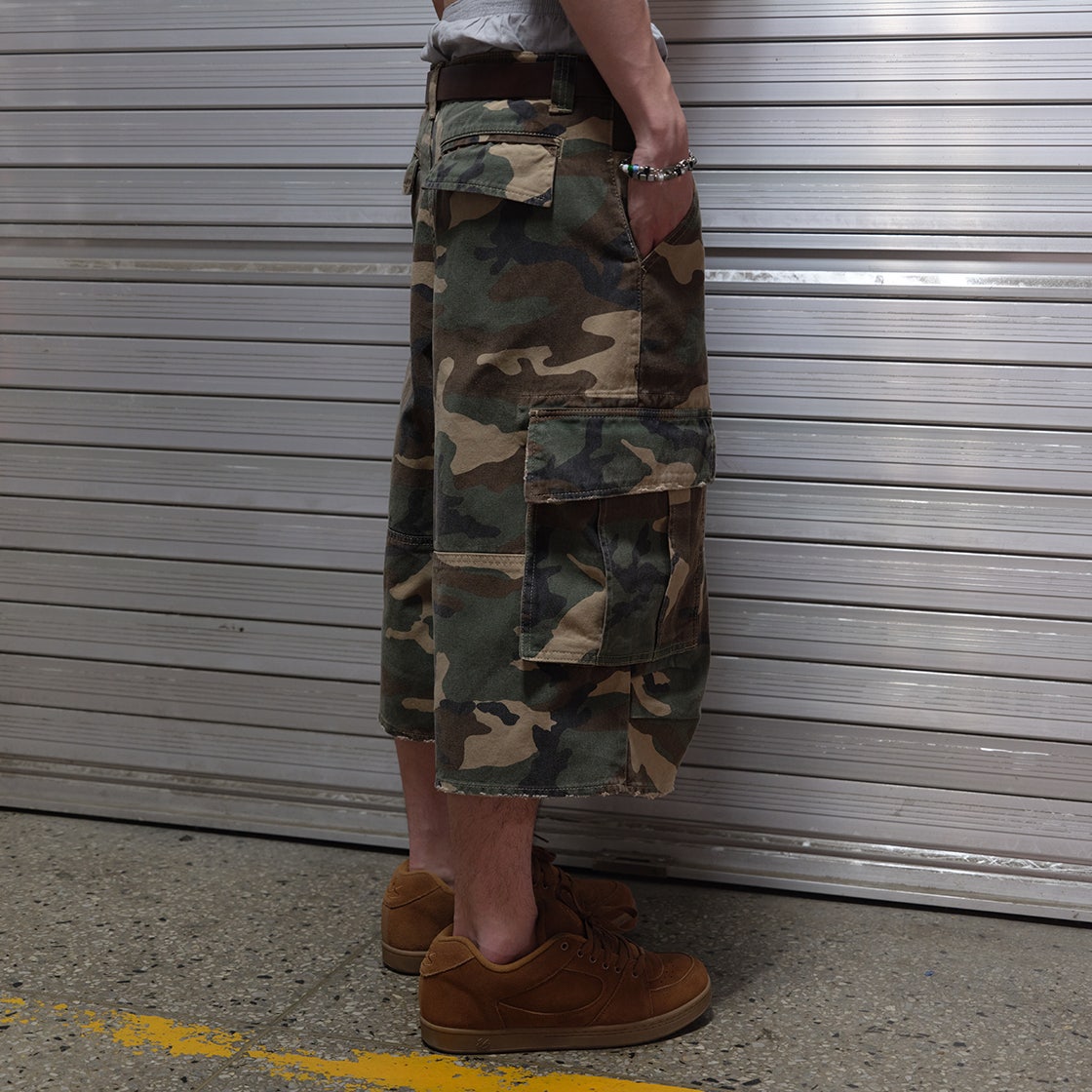 25027-9621-011-GC [더블적립]Farfromwhat Far Camo Cago Shorts - #4