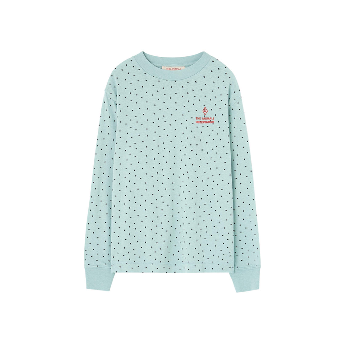 F25005-183-CV (Kids) TAO Dog Long Sleeve T-Shirt Light Blue