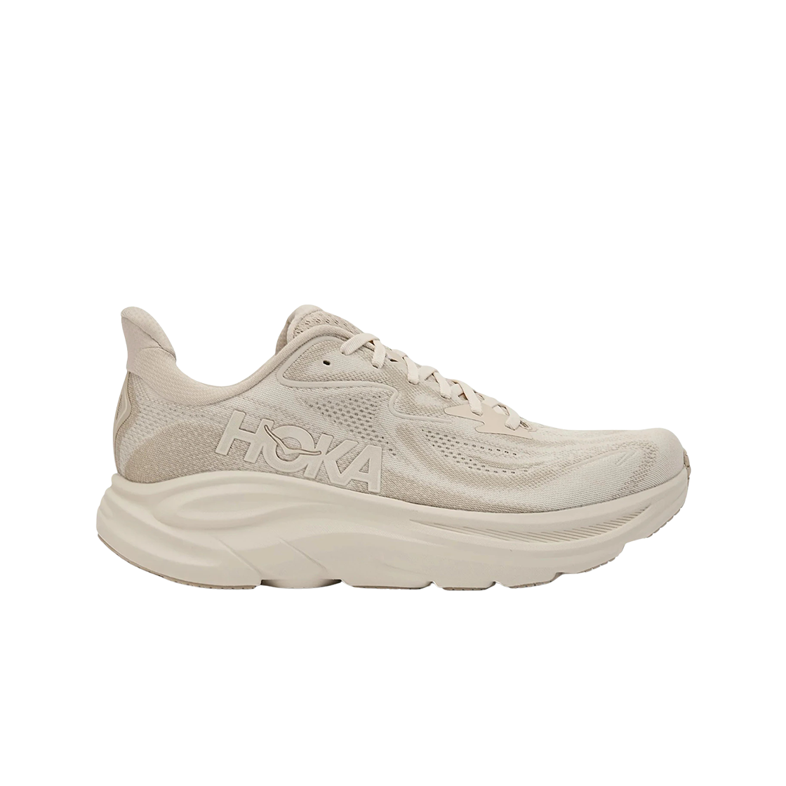 1162030-OLTM Hoka Clifton 10 Oatmeal Oat Milk
